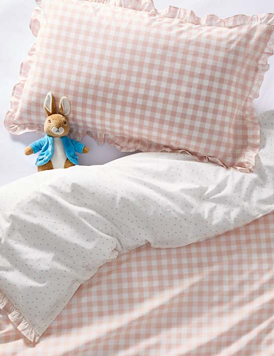 Pure Cotton Gingham Bedding Set