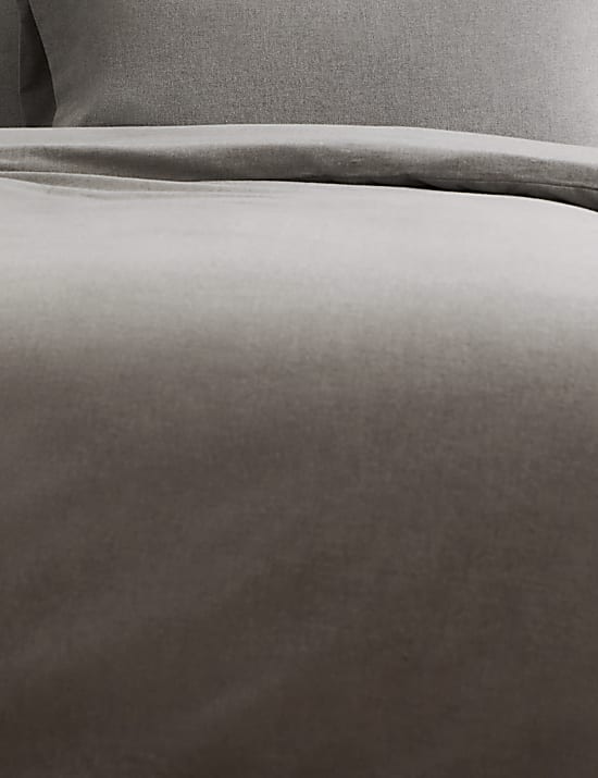 2pk Pure Brushed Cotton Pillowcases