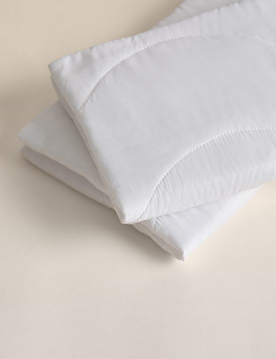 2pk Supremely Washable Pillow Protectors