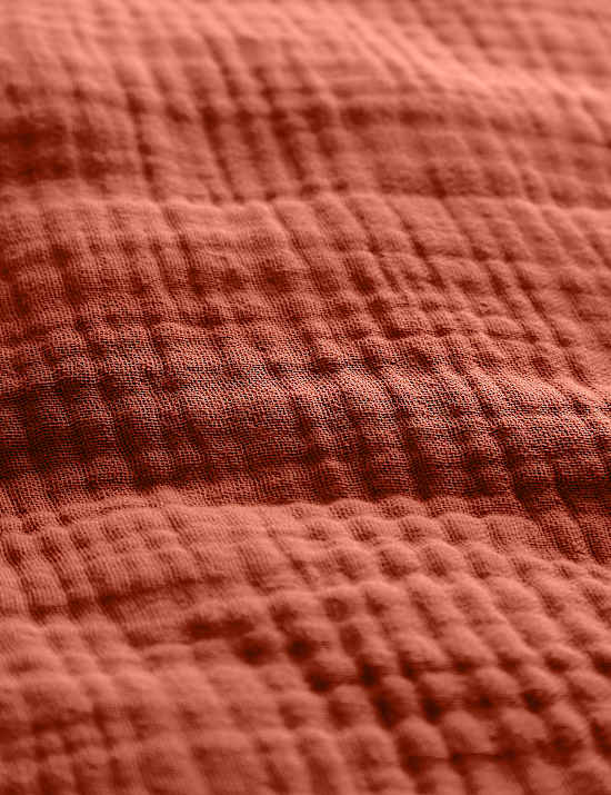 Napínací prostěradlo na vysokou matraci z čistě bavlněného mušelínu