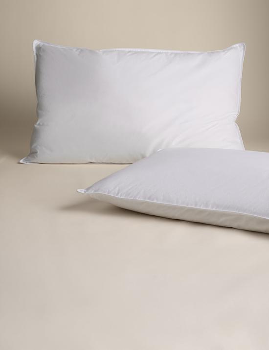 2pk Duck Feather & Down Soft Pillows