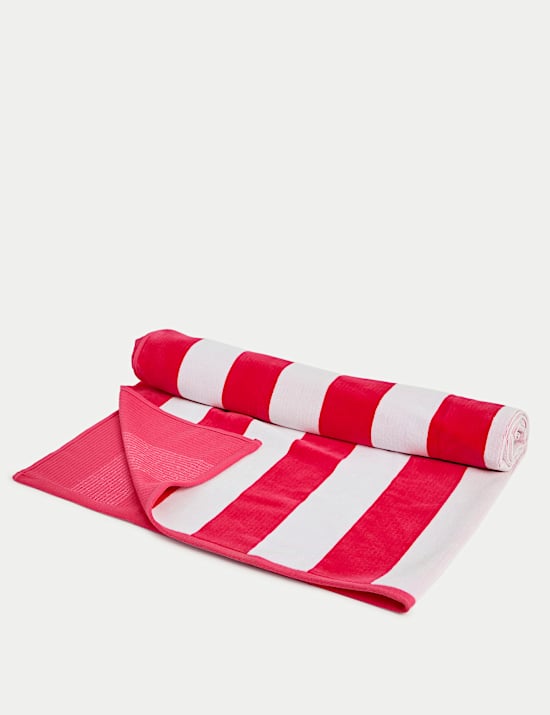 Pure Cotton Extra Large Striped Beach Towel