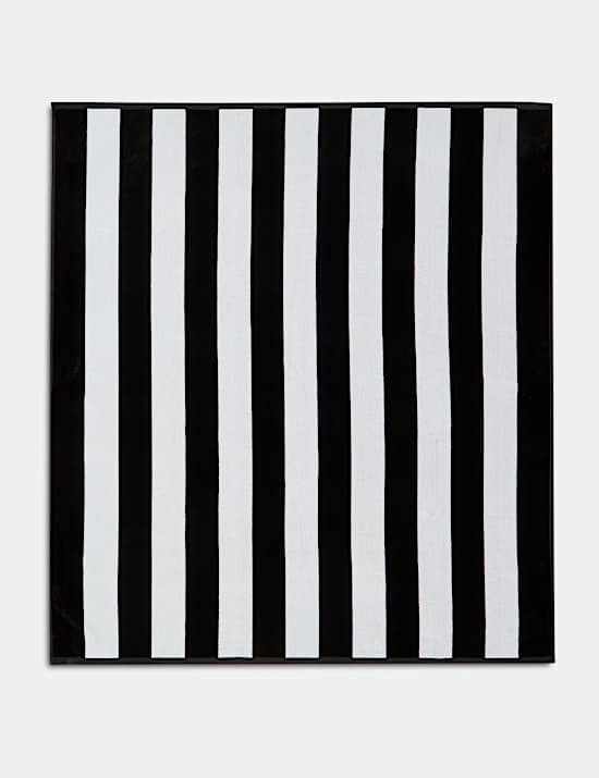 Pure Cotton Extra Large Striped Beach Towel