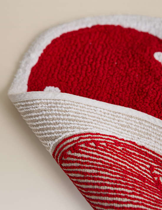 Pure Cotton Cherry Bath Mat