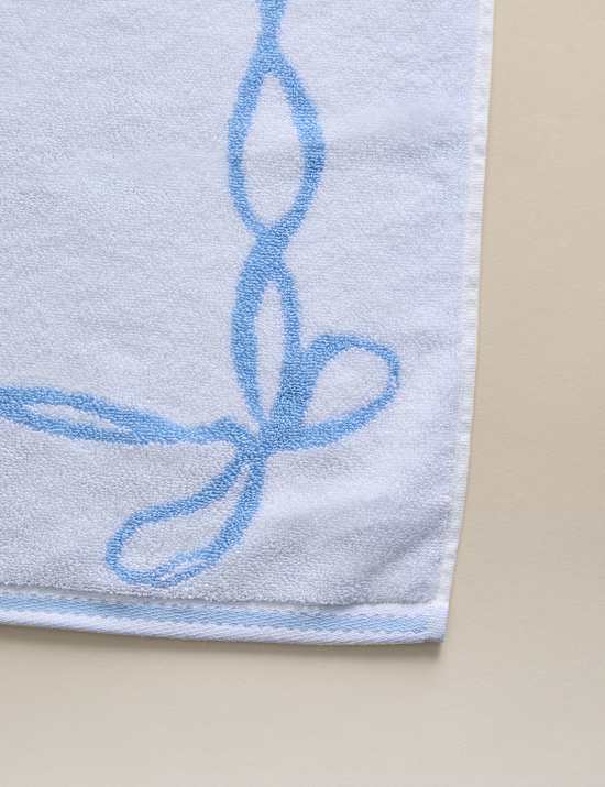 Pure Cotton Bow Towel