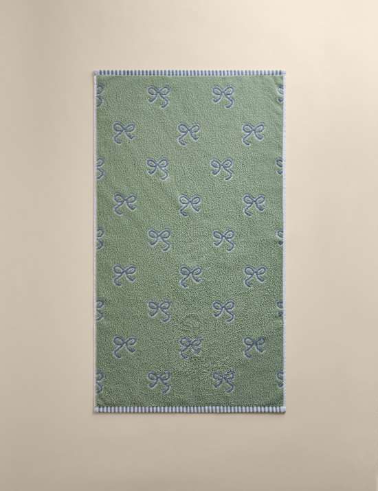Pure Cotton Bow Towel