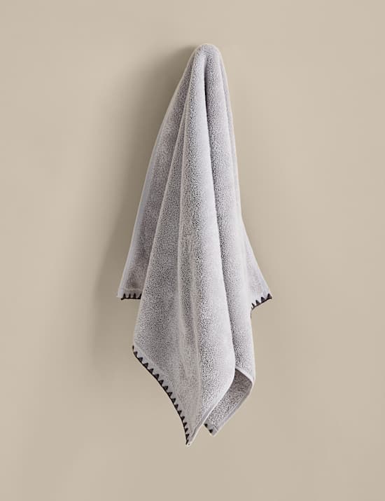 Egyptian Cotton Blanket Stitch Towel