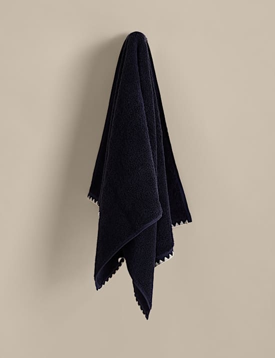 Egyptian Cotton Blanket Stitch Towel