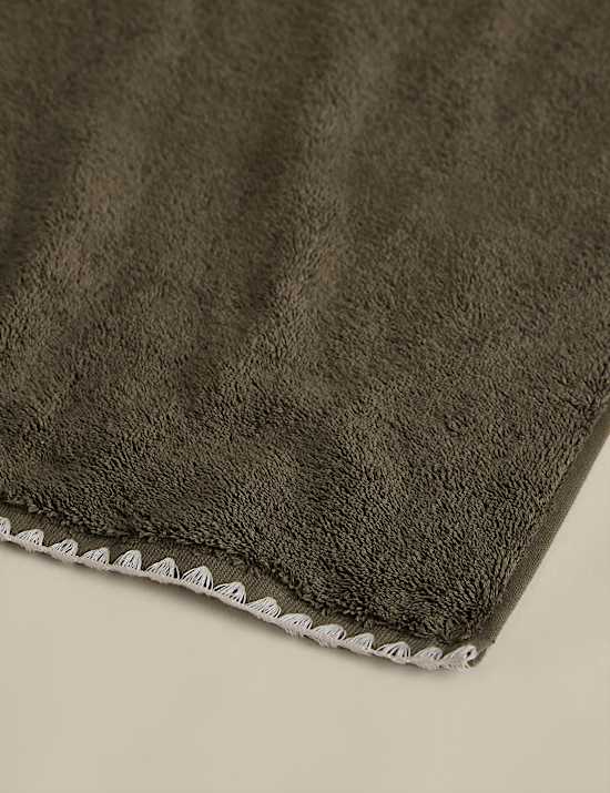 Egyptian Cotton Blanket Stitch Towel