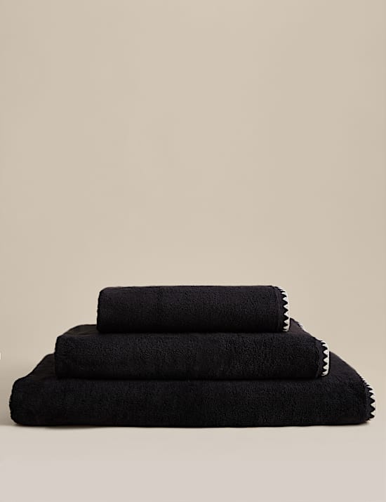 Egyptian Cotton Blanket Stitch Towel