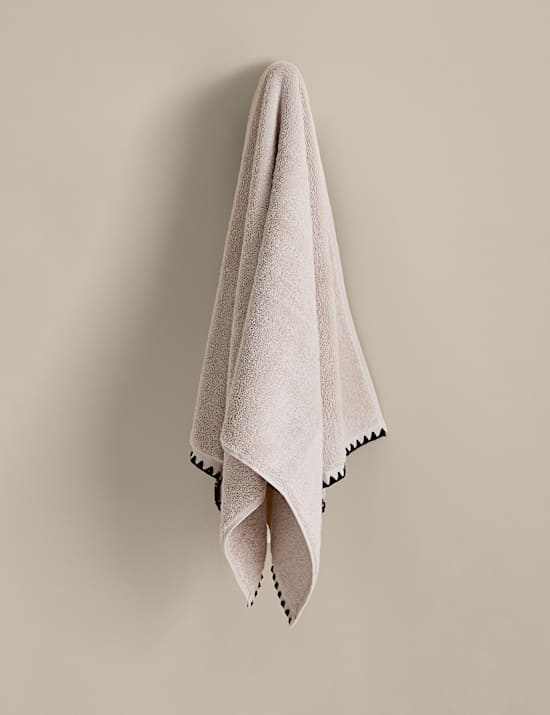 Egyptian Cotton Blanket Stitch Towel