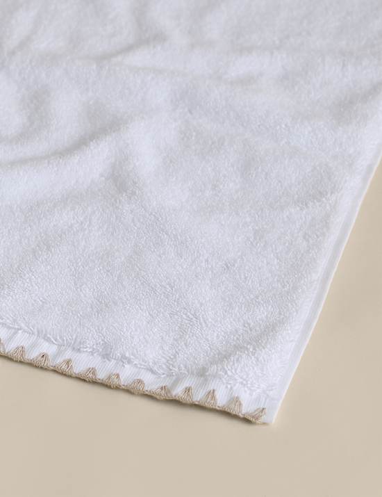 Egyptian Cotton Blanket Stitch Towel