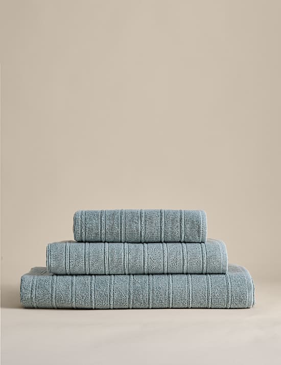 Egyptian Cotton Striped Towel