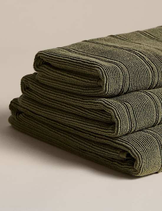 Egyptian Cotton Striped Towel