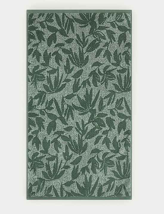 Pure Cotton Mari Leaves Towel