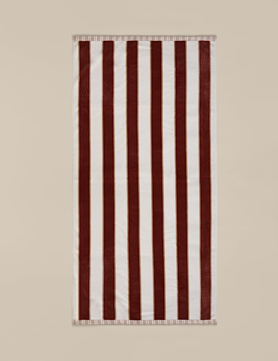 Serviette de plage 100 % coton r&eacute;sistante au sable