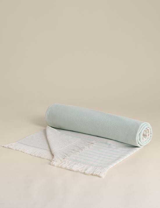 Pure Cotton Hammam Beach Towel