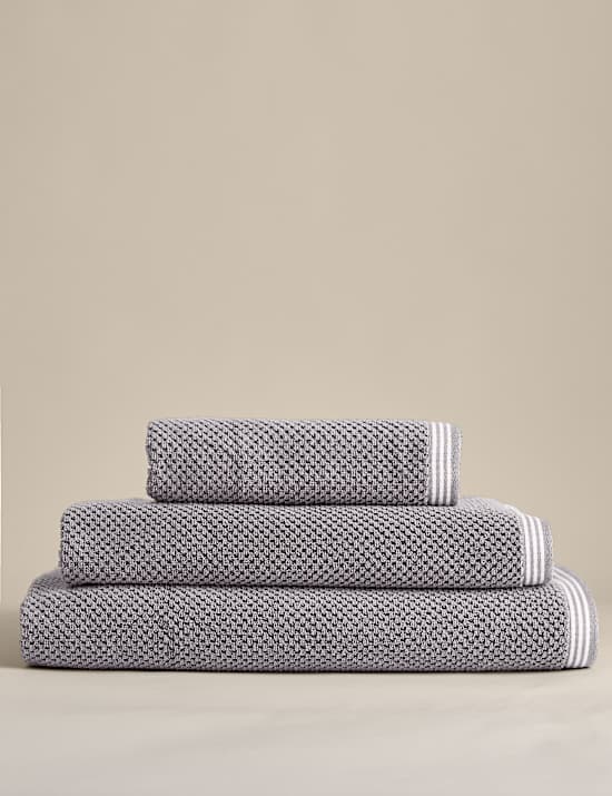 Pure Soft Cotton Rice Weave Towel