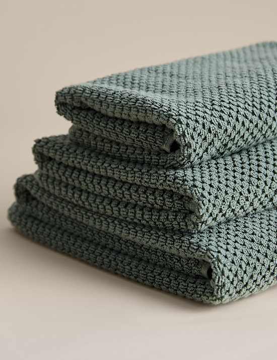 Super Soft Pure Cotton Rice Weave Towel