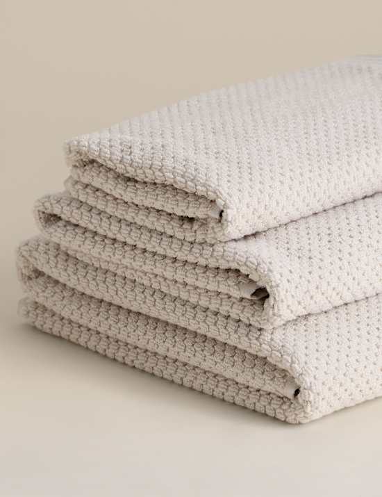 Pure Soft Cotton Rice Weave Towel
