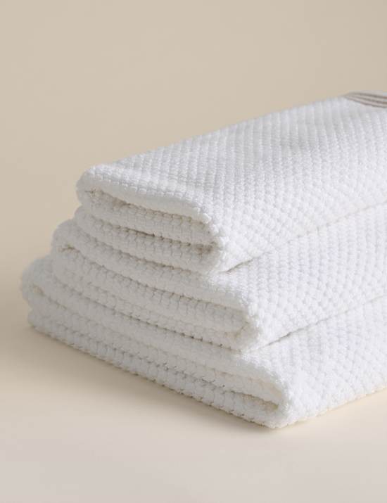 Pure Soft Cotton Rice Weave Towel