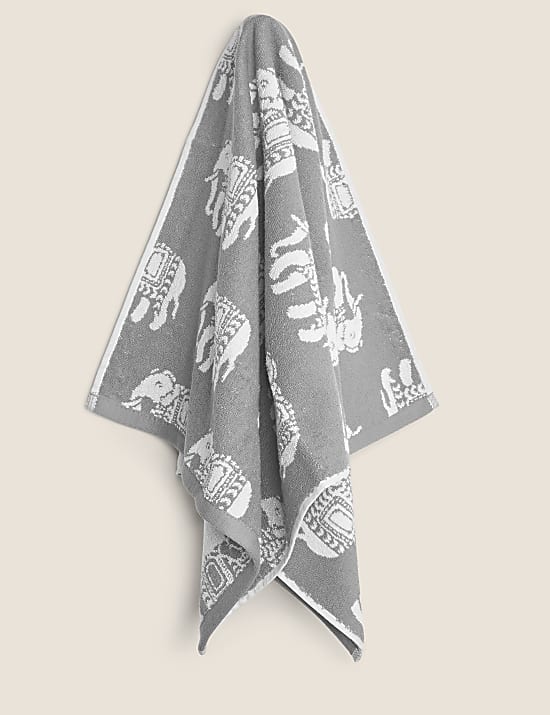 Priya Pure Cotton Elephant Towel
