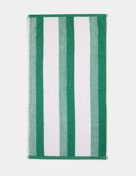 Pure Cotton Striped Textured Towel