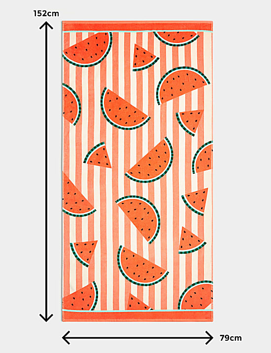 Pure Cotton Watermelon Beach Towel