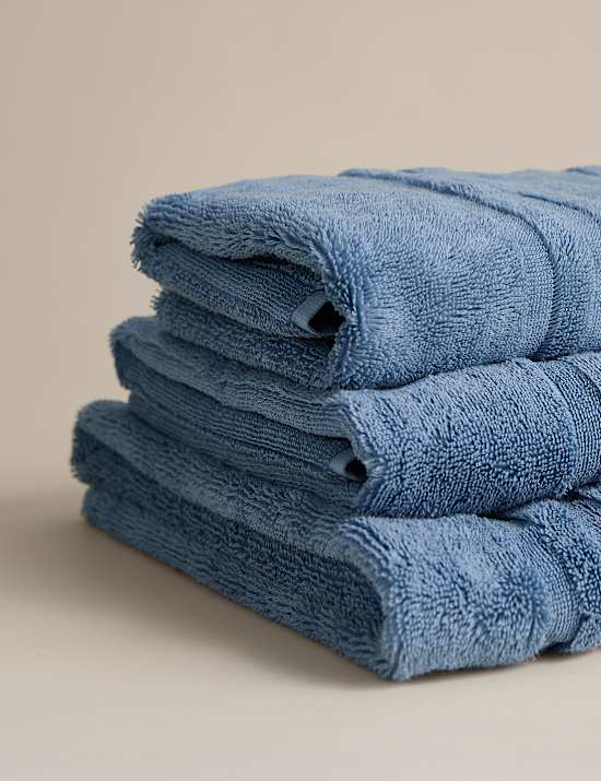 Toalla de algodón egipcio premium a rayas