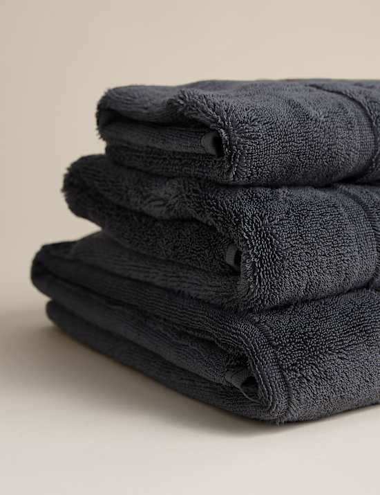 Handtücher aus luxuriöser ägyptischer Baumwolle mit Streifendesign