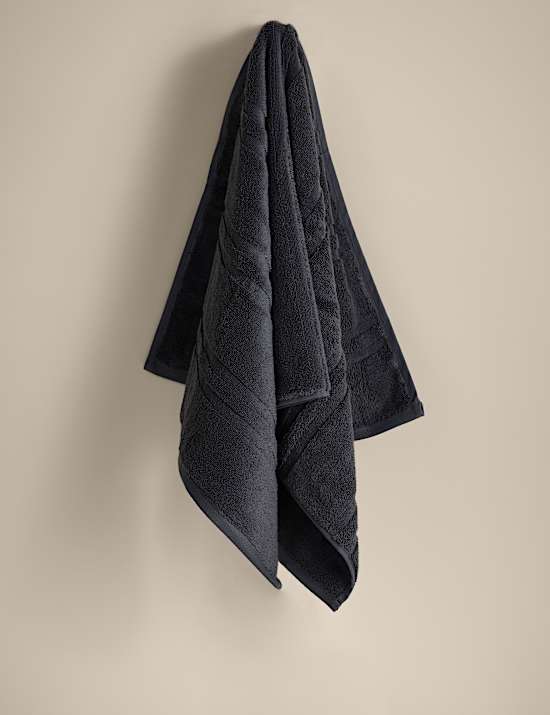 Handtücher aus luxuriöser ägyptischer Baumwolle mit Streifendesign