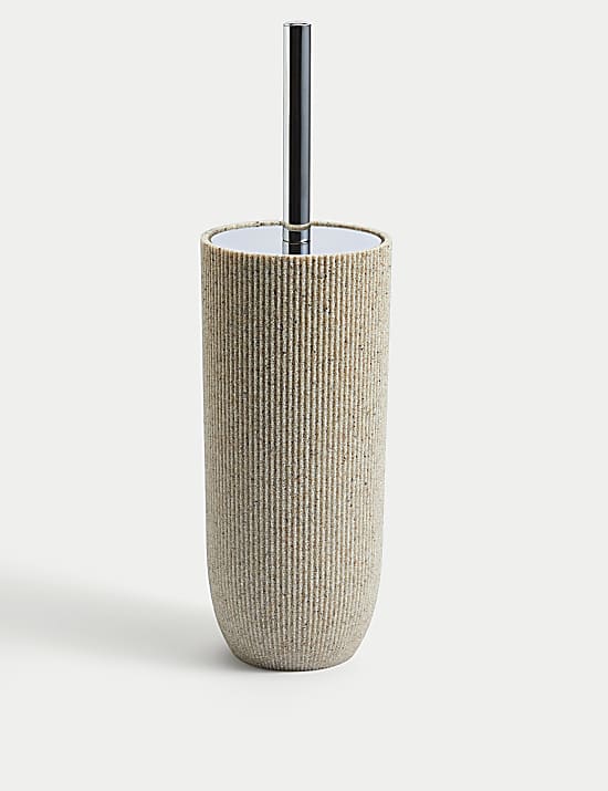 Porte-brosse WC effet pierre naturelle