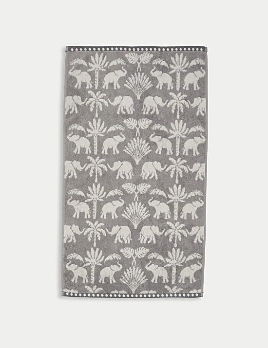 Pure Cotton Elephant Palm Towel