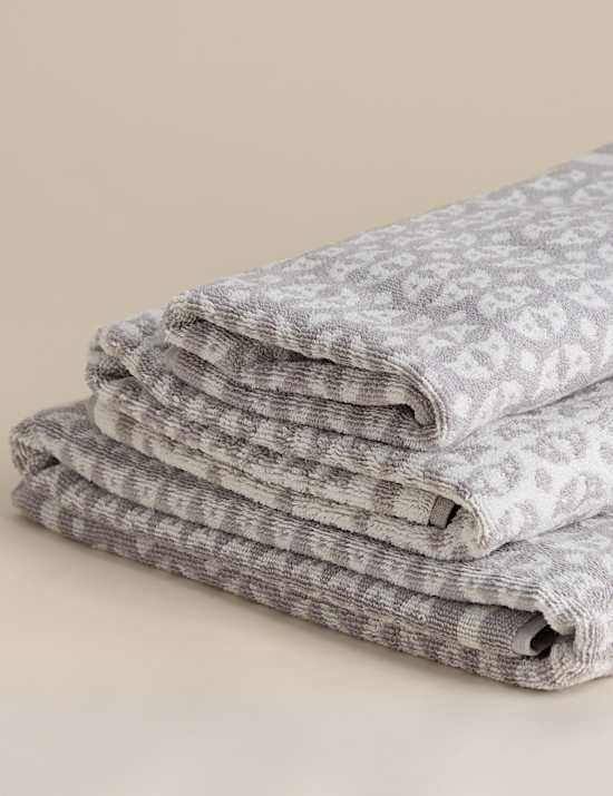 Pure Cotton Geometric Circle Towel