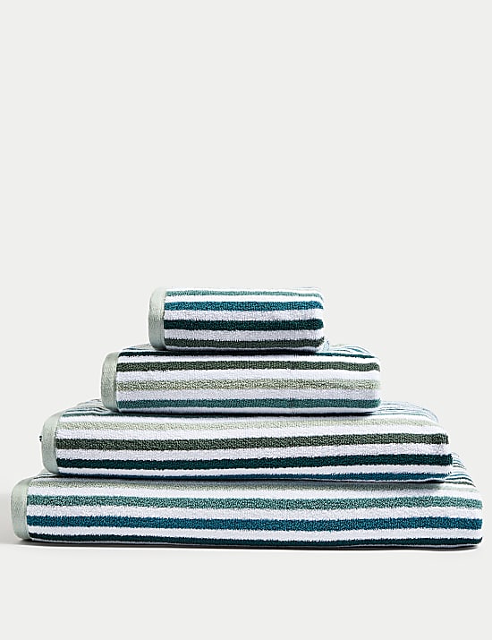 Pure Cotton Striped Towel
