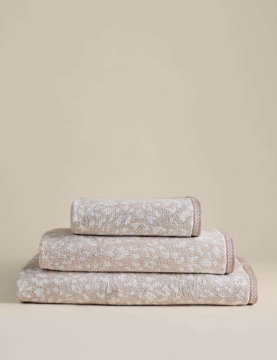 Pure Cotton Leopard Print Towel
