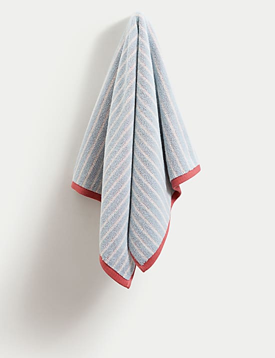 Pure Cotton Modern Stripe Towel