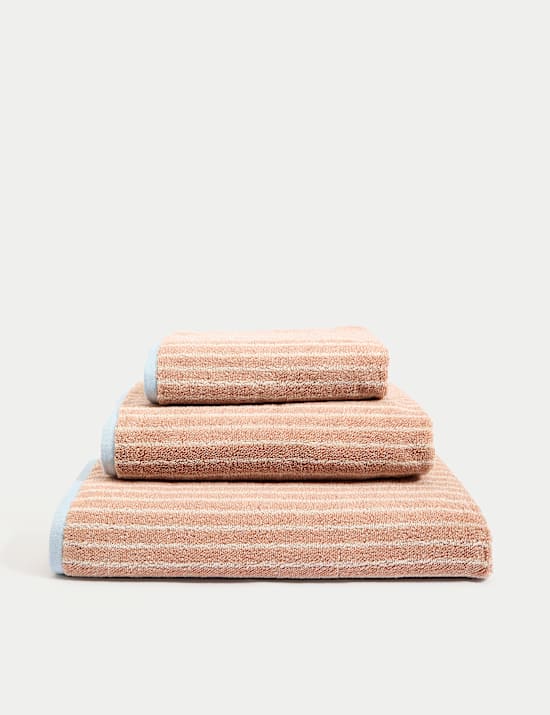 Pure Cotton Modern Stripe Towel