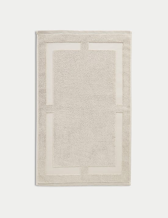 Border Terry Bath Mat