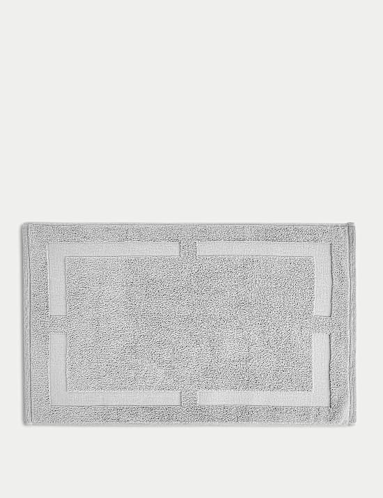 Border Terry Bath Mat
