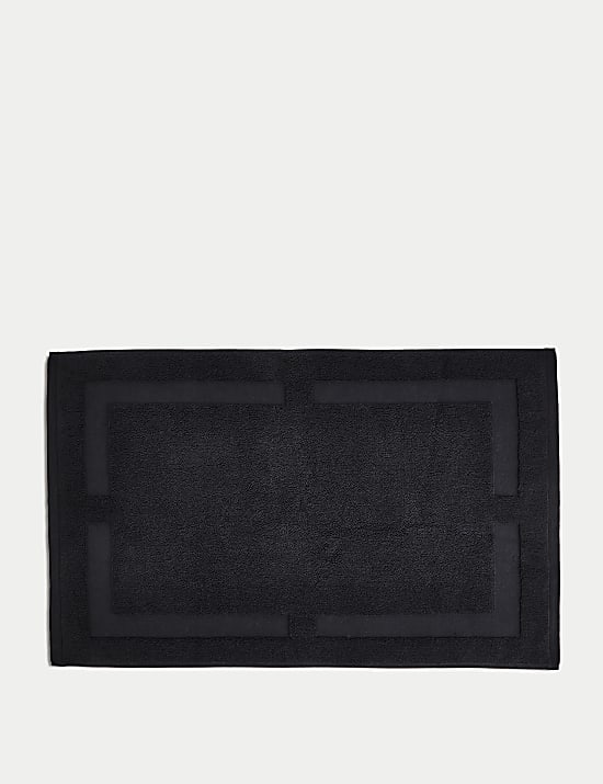 Border Terry Bath Mat