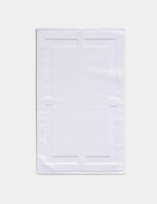 Border Terry Bath Mat