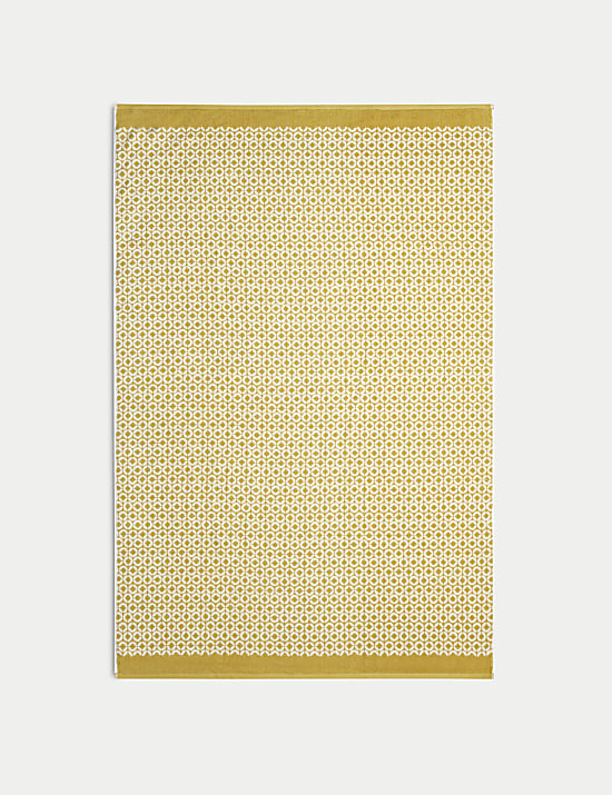 Serviette 100 % coton &agrave; motifs