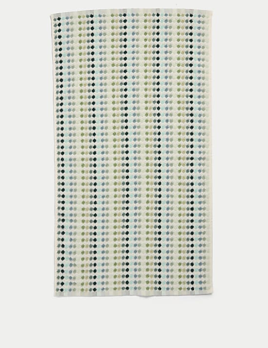 Pure Cotton Spotty Striped Towel