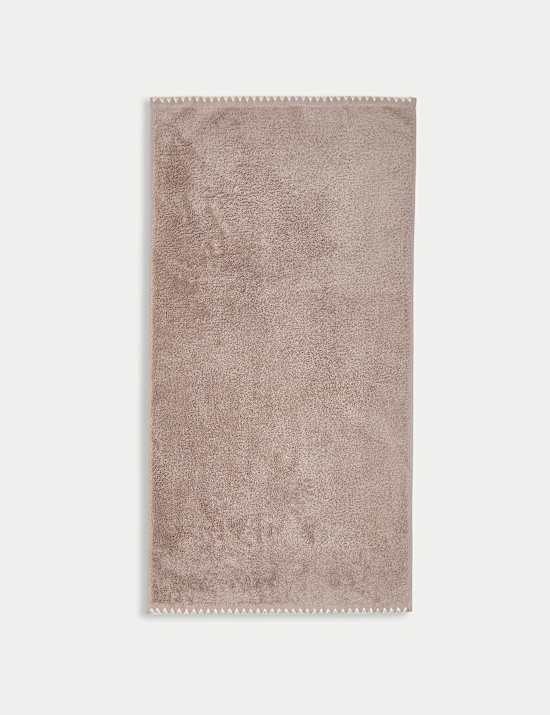 Pure Cotton Blanket Stitch Towel
