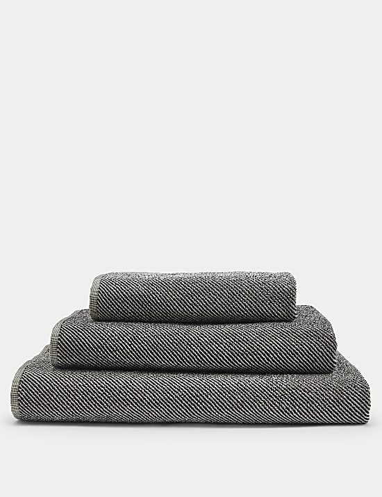 Pure Cotton Narrow Striped Towel