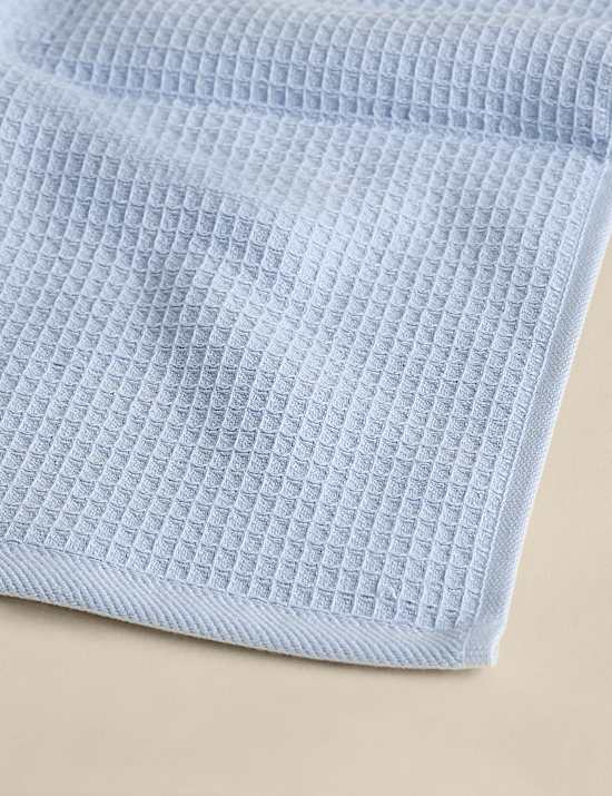 Pure Cotton Reverse Waffle & Terry Towel