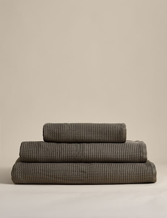 Pure Cotton Waffle Towel