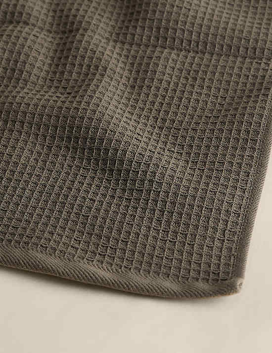 Pure Cotton Waffle Towel