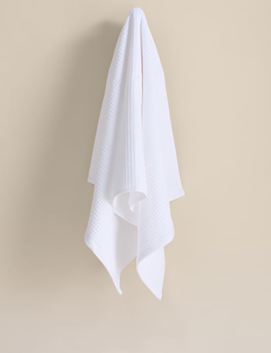 Pure Cotton Waffle Towel